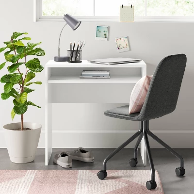 Compact Dorm Desk White - Room Essentials™ 3 Compact Dorm Desk White - Room Essentials™