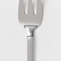 3pc Squared Straight Serving Set - Room Essentials™: Stainless Steel Utensils, Serving Fork & Spoons, Dishwasher-Safe -Room Essentials GUEST 0dca5b01 c683 4628 a2e6 60694c778f16