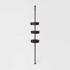 Steel Corner Tension Pole Caddy - Room Essentials™ 8 Steel Corner Tension Pole Caddy - Room Essentials™ -Room Essentials GUEST 14bce56a 1f6f 469f a443 28c65a963247