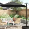7.5' Round Solid Offset Outdoor Patio Cantilever Umbrella - Room Essentials™ -Room Essentials GUEST 1d48414d 1101 4e56 a8be 1f33ae467c0e