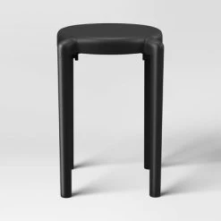Recycled Plastic Dorm Accent Side Table Black - Room Essentials™ -Room Essentials GUEST 1f15d1f1 cc65 4a32 adf0 c063d65911e2