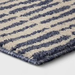 2'5"x3'8" Washable Modern Dashes Hi/Low Tufted Loop Accent Rug Blue - Room Essentials™: Indoor, Fade & Stain-Resistant 6 2'5"x3'8" Washable Modern Dashes Hi/Low Tufted Loop Accent Rug Blue - Room Essentials™: Indoor, Fade & Stain-Resistant -Room Essentials GUEST 2033682c f55a 4204 991c ad6e91ef3b4e