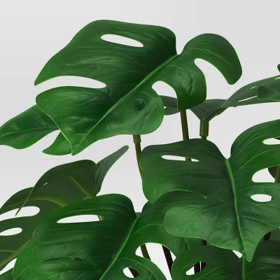4.6"x7.2" Monstera Artificial Plant - Room Essentials™ 4 4.6"x7.2" Monstera Artificial Plant - Room Essentials™ - Image 2