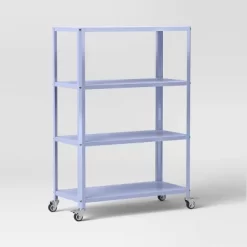 44" 3 Shelf Metal Rolling Bookcase - Room Essentials™ 12 44" 3 Shelf Metal Rolling Bookcase - Room Essentials™ -Room Essentials GUEST 247b3672 ee5f 4499 a3a0 3f45abe6b14f