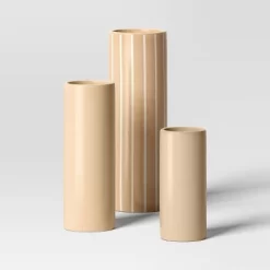 3pc Vase Set Ceramic Cylinder - Room Essentials™ -Room Essentials GUEST 27edfa8f efe3 48ad 8238 41029ca469d7
