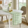 Houndstooth Table Runner Green - Room Essentials™ -Room Essentials GUEST 2b4bb580 c2ef 408c 8f5a a465cfcfa200