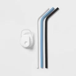 Tracker Chug Lid And 3 Silicone Straws -Room Essentials GUEST 2c7dc8d4 42db 41dd 8c13 fc6118e47813