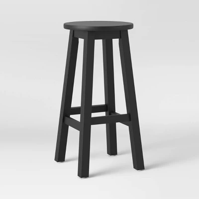 Basic Wood Counter Height Stool - Room Essentials™ 4 Basic Wood Counter Height Stool - Room Essentials™ - Image 2