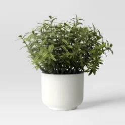 Herb Artificial Plant In White Pot - Room Essentials™ -Room Essentials GUEST 2fa8710c 5d5b 4f47 9af2 64f0071f7c52