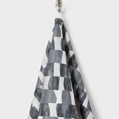 Quick Dry Watercolor Blocks Waffle Towel - Room Essentials™ 5 Quick Dry Watercolor Blocks Waffle Towel - Room Essentials™ - Image 3