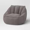 Dorm Lounge Chair Heather Gray - Room Essentials™: Polyester Upholstery, Foam Filled, No Assembly Required -Room Essentials GUEST 3f634de0 3e99 4b27 bdf0 e5e68d6bdb98