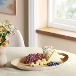 19" Melamine Serving Tray With Handle - Room Essentials™