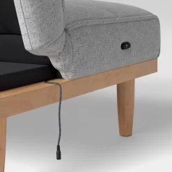 Convertible Sofa Bed Gray - Room Essentials™ -Room Essentials GUEST 476f9189 1c49 4f66 b1f6 58edb78c34b6