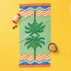 Palm Tree Beach Towel - Room Essentials™