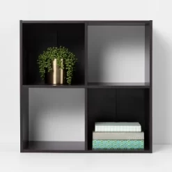4 Cube Decorative Bookshelf - Room Essentials™