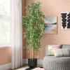 Faux Bamboo Artificial Tree Green - Room Essentials™ -Room Essentials GUEST 54419057 fb15 4545 8656 a8812c23c41e
