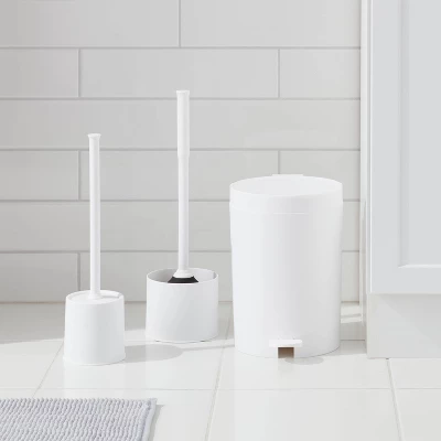 Toilet Brush White - Room Essentials™ 3 Toilet Brush White - Room Essentials™
