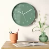 12" Wall Clock Green - Room Essentials™ -Room Essentials GUEST 552262a5 c46e 4744 b482 ae60fdd913ac