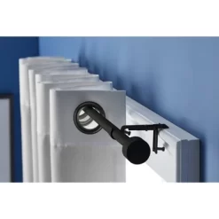 Easy Hang Frame Mount Curtain Rod Set Black - Room Essentials™ -Room Essentials GUEST 5a9ee7e1 fc07 426b a3e6 87a29e492957