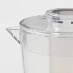 2.4L Plastic Pitcher - Room Essentials™: Clear Drink Server, Dishwasher-Safe, Cold Beverages, 9.5" Height 6 2.4L Plastic Pitcher - Room Essentials™: Clear Drink Server, Dishwasher-Safe, Cold Beverages, 9.5" Height -Room Essentials GUEST 5bd5094e 4b93 4540 b401 7a27a6639e46