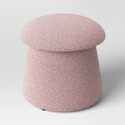 Mushroom Upholstered Storage Ottoman - Room Essentials™ 9 Mushroom Upholstered Storage Ottoman - Room Essentials™ - Image 7