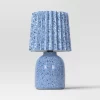 Mini Printed Ceramic Base Table Lamp With Printed Pleated Shade - Room Essentials™ -Room Essentials GUEST 5f299b76 cf7e 4afb b9f6 b0d76414f2f1