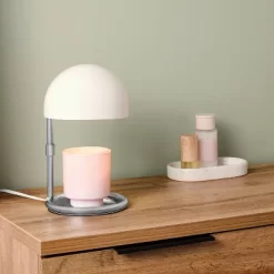 Candle Lamp Warmer White Dome - Room Essentials™