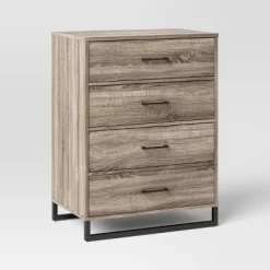 Mixed Material 4 Drawer Dresser - Room Essentials™ -Room Essentials GUEST 6177ad7c 134a 4c05 ac9c fa47c86a8785