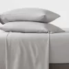 Queen Garment Washed Microfiber Solid Sheet Set Gray - Room Essentials™ -Room Essentials GUEST 6714a9c2 6540 4945 b25f d8fe8d325866 1