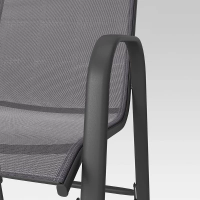 2pk Patio Bar Chairs, Outdoor Furniture - Room Essentials™ 7 2pk Patio Bar Chairs, Outdoor Furniture - Room Essentials™ - Image 5