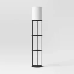 Shelf Floor Lamp Black - Room Essentials™ -Room Essentials GUEST 6e613393 d8d3 42c9 a8b3 36c8de40cf21 1