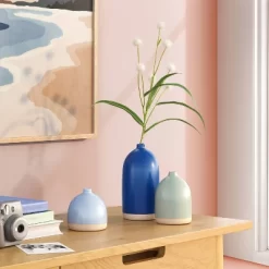 3pc Vase Set Ceramic - Room Essentials™