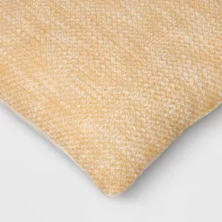 Textured Woven Cotton Square Throw Pillow - Room Essentials™ -Room Essentials GUEST 7355f58f 2849 4ff3 8b90 234305a399fc