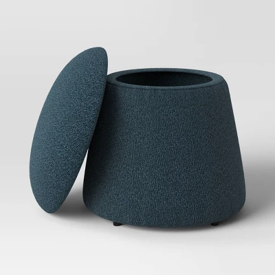 Mushroom Upholstered Storage Ottoman - Room Essentials™ 5 Mushroom Upholstered Storage Ottoman - Room Essentials™ - Image 3