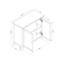 Traditional Multipurpose Storage Cabinet Multipurpose Classic White - Room Essentials™ 13 Traditional Multipurpose Storage Cabinet Multipurpose Classic White - Room Essentials™ -Room Essentials GUEST 76b41912 41ab 44bd a873 39050fec6b59