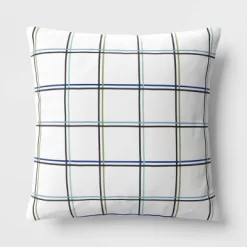 17"x17" Reversible Square Outdoor Pillow - Room Essentials™ -Room Essentials GUEST 790655a5 c545 47af a666 593df3bad17b