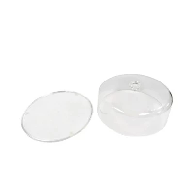 12" Plastic Cake Tray With Lid - Room Essentials™: Round Dessert & Bakery Tray, Dishwasher-Safe, Clear 10 12" Plastic Cake Tray With Lid - Room Essentials™: Round Dessert & Bakery Tray, Dishwasher-Safe, Clear - Image 8