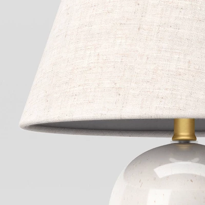 Ceramic Table Lamp Cream/Tan - Room Essentials™ 5 Ceramic Table Lamp Cream/Tan - Room Essentials™ - Image 3