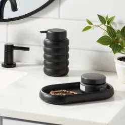 Bubble Tray Black - Room Essentials™