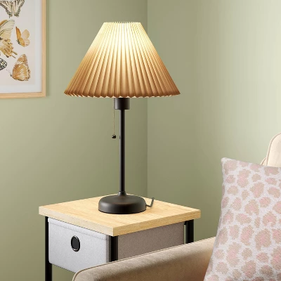 Stick Steel Table Lamp Black - Room Essentials™ 3 Stick Steel Table Lamp Black - Room Essentials™