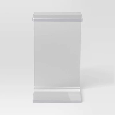Acrylic C Shaped Side Table Clear - Room Essentials™ 4 Acrylic C Shaped Side Table Clear - Room Essentials™ - Image 2