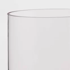 Clear Hurricane 4" X 7" Pillar Candle Holder - Room Essentials™: Transparent Vase, Tabletop Display -Room Essentials GUEST 8e1a6c5b 543d 43fb a055 e471de0cc992