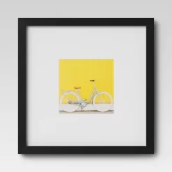 Set Of 9 Gallery Frame Set 10" X 10" Matted To 5" X 5" Black - Room Essentials™ -Room Essentials GUEST 90670217 44c7 4d4d b082 27d50e0b2db3