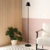 Portable Floor Lamp Black (Includes LED Light Bulb) - Room Essentials™ -Room Essentials GUEST 92682ff8 1c88 4fce 85e2 285c0eee5a7d