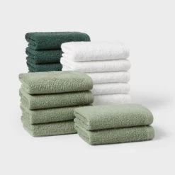 18pk Everyday Washcloths - Room Essentials™ 15 18pk Everyday Washcloths - Room Essentials™ -Room Essentials GUEST 986b6811 4541 45b6 b652 08e6c15d04b4