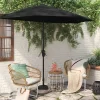 7.813'x8.83' Half Circle Patio Umbrella - Black Pole - Room Essentials™ 2 7.813'x8.83' Half Circle Patio Umbrella - Black Pole - Room Essentials™ -Room Essentials GUEST a1beb6d3 f794 4645 9318 f06603a17137