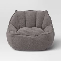 Dorm Lounge Chair Heather Gray - Room Essentials™: Polyester Upholstery, Foam Filled, No Assembly Required -Room Essentials GUEST a6f080d0 99a5 4153 9ec0 1e99ea9c3c6b