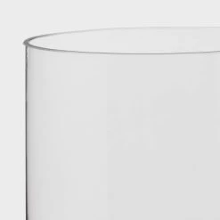 Clear Hurricane 3" X 6" Pillar Candle Holder - Room Essentials™: Elegant Glass Tabletop Decor, Fits 3-Inch Pillars -Room Essentials GUEST a8709ffb d4d9 41b7 81a1 49bdff7e613e