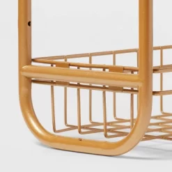 On The Wall 2 Tier Shelving Rack Metallic Gold - Room Essentials™ -Room Essentials GUEST aafc9cdc 5489 4442 bc5b c3023c0e1c29