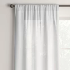 1pc Sheer Window Curtain Panel White - Room Essentials™ 7 1pc Sheer Window Curtain Panel White - Room Essentials™ -Room Essentials GUEST afd37973 a6ae 42ab b99e 0c64ea85dce0